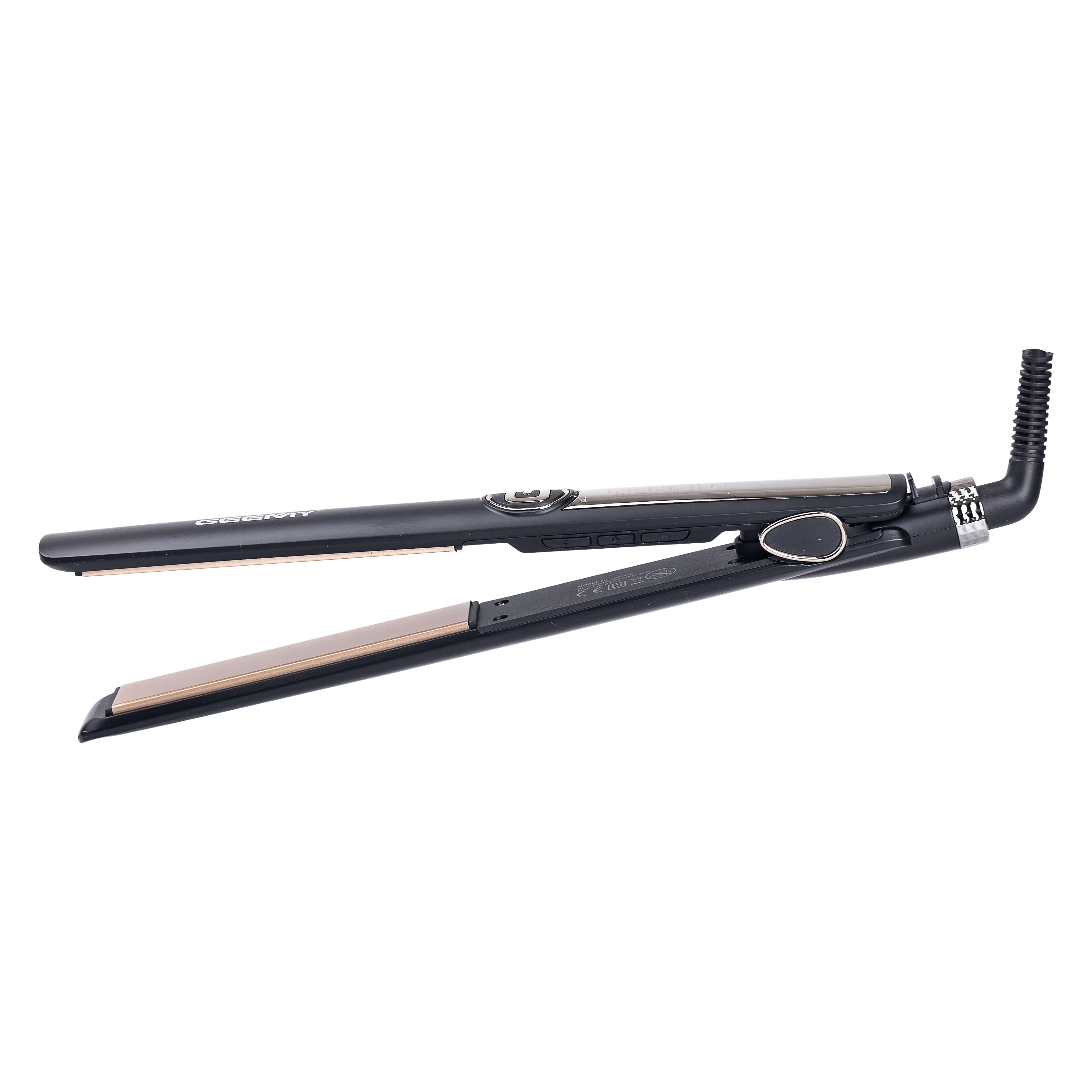 Утюжок для волос Gemei GM-416 с ЖК-дисплеем, черный Утюжок для волос Gemei GM-416 с ЖК-дисплеем, черный