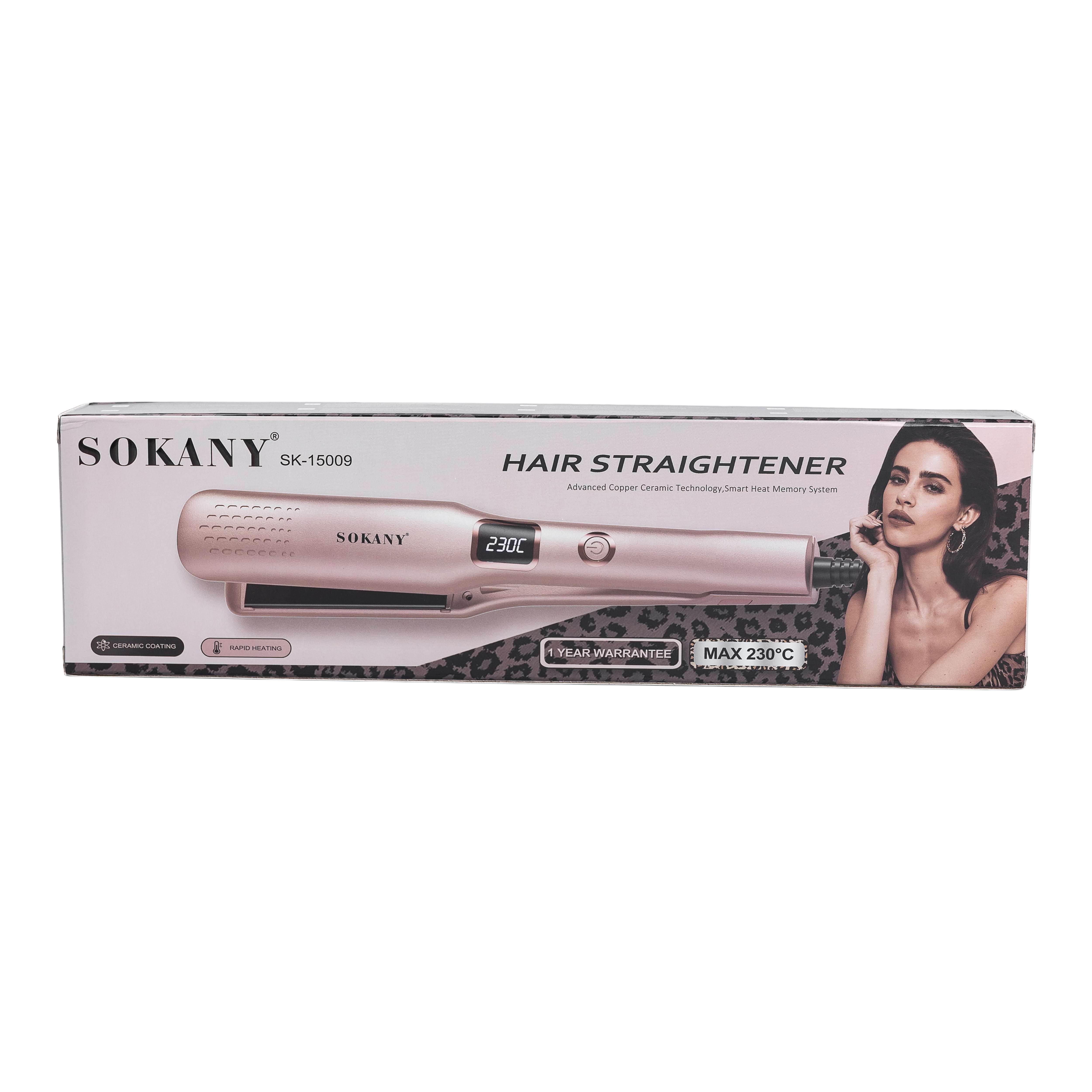 Утюжок для волосся Sokany SK-15009 з РК-дисплеєм Утюжок для волосся Sokany SK-15009 з РК-дисплеєм