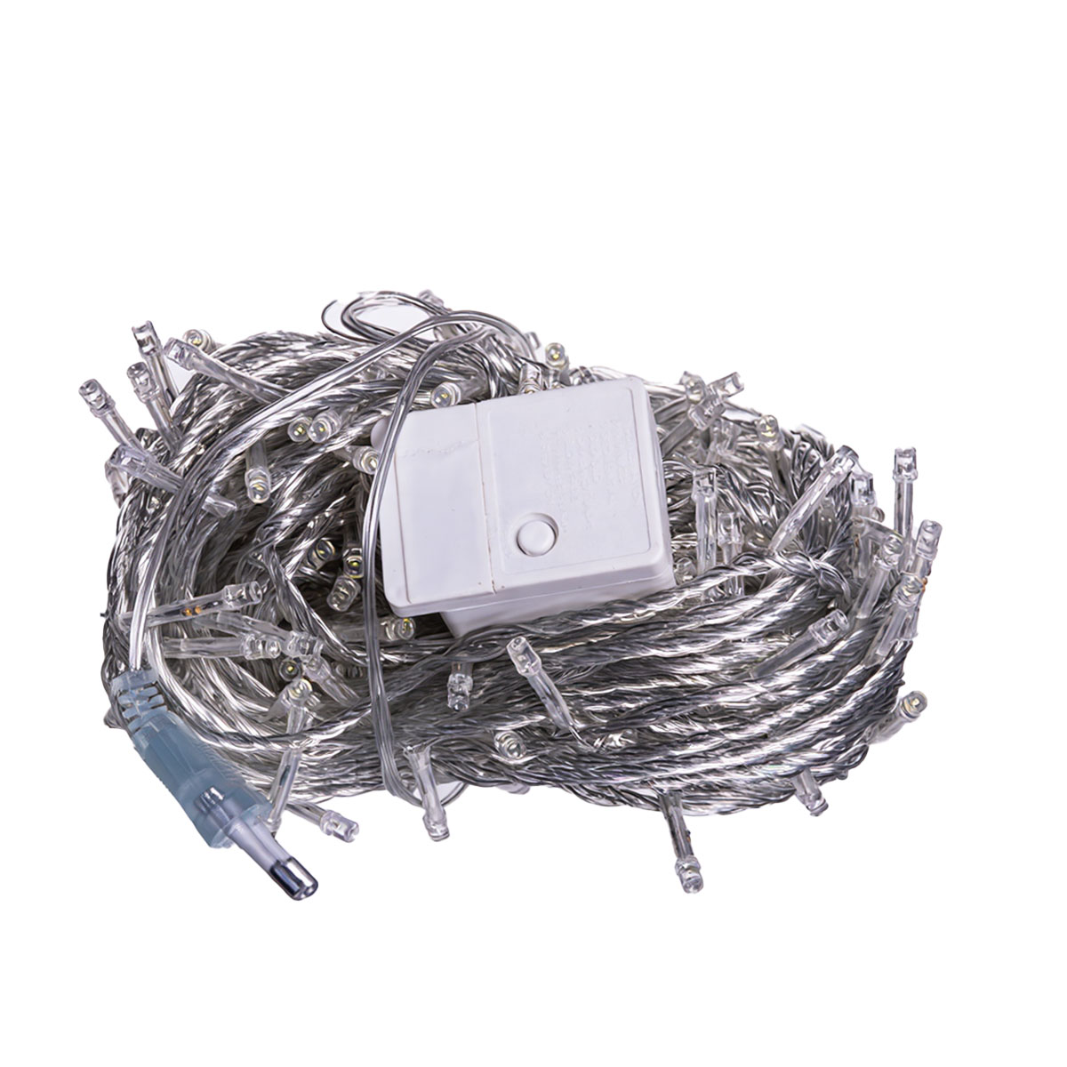 Гирлянда Нить 220 LED 22 м прозрачная, белый Гирлянда Нить 220 LED 22 м прозрачная, белый