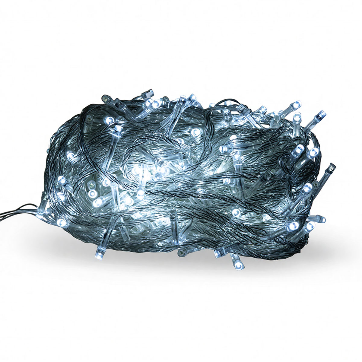 Гирлянда Нить 220 LED 22 м прозрачная, белый Гирлянда Нить 220 LED 22 м прозрачная, белый