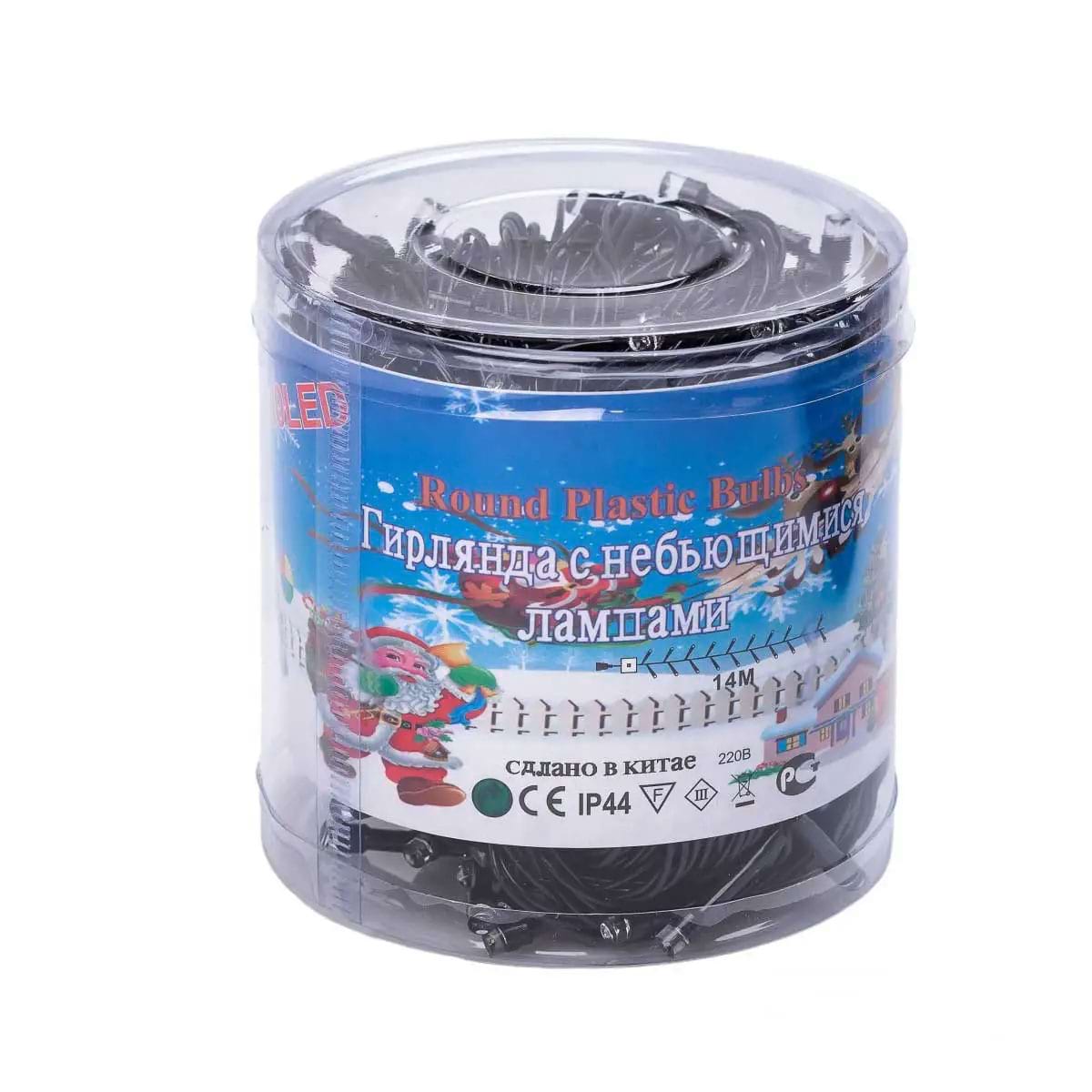 Гірлянда Нитка 161 LED довжина 14 метрів, синій Гірлянда Нитка 161 LED довжина 14 метрів, синій