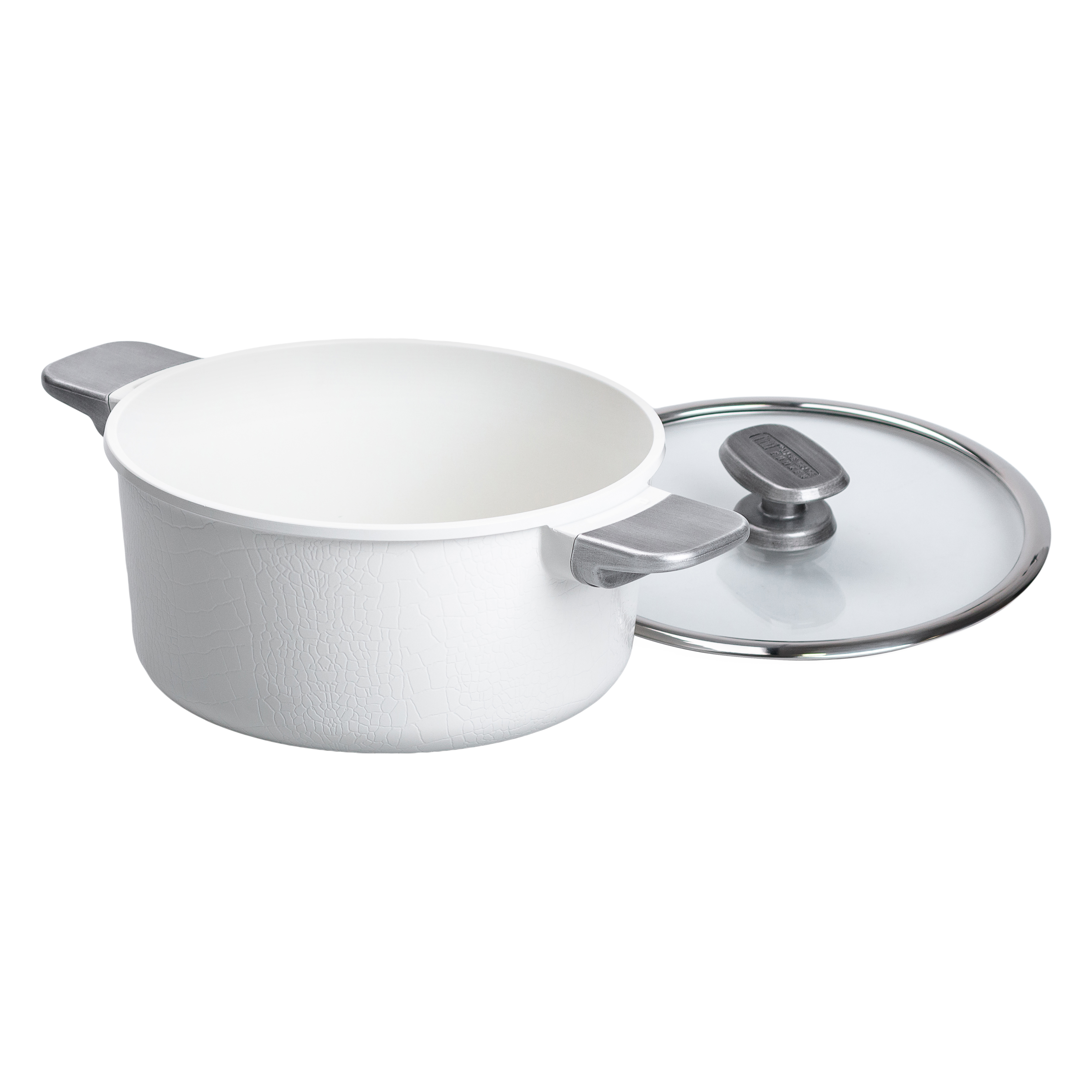 Каструля алюмінієва MGC з антипригарним покриттям 4.7 л, білий Каструля алюмінієва MGC з антипригарним покриттям 4.7 л, білий