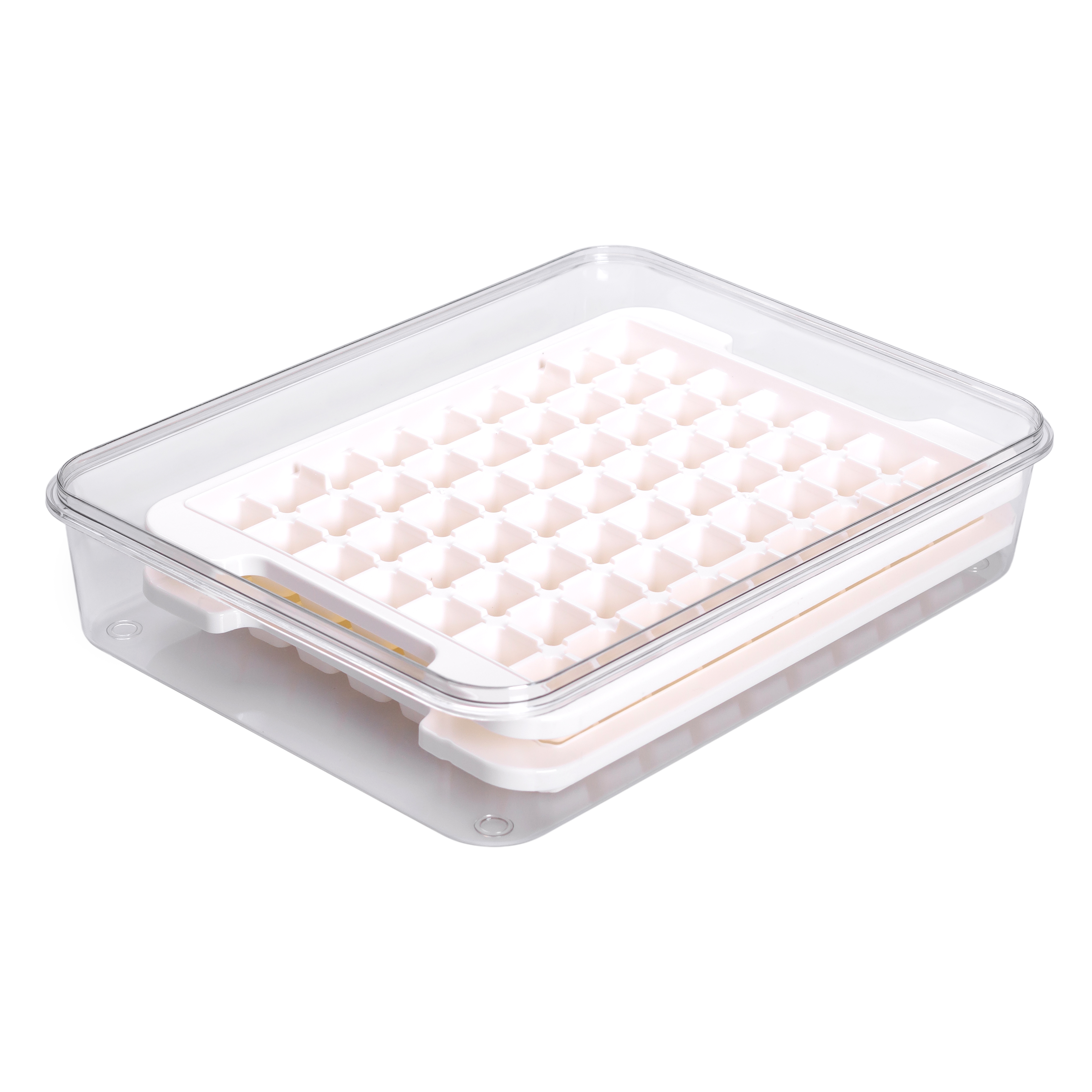 Контейнер для льоду пластиковий 30.5*24*7 см, бежевий Контейнер для льоду пластиковий 30.5*24*7 см, бежевий