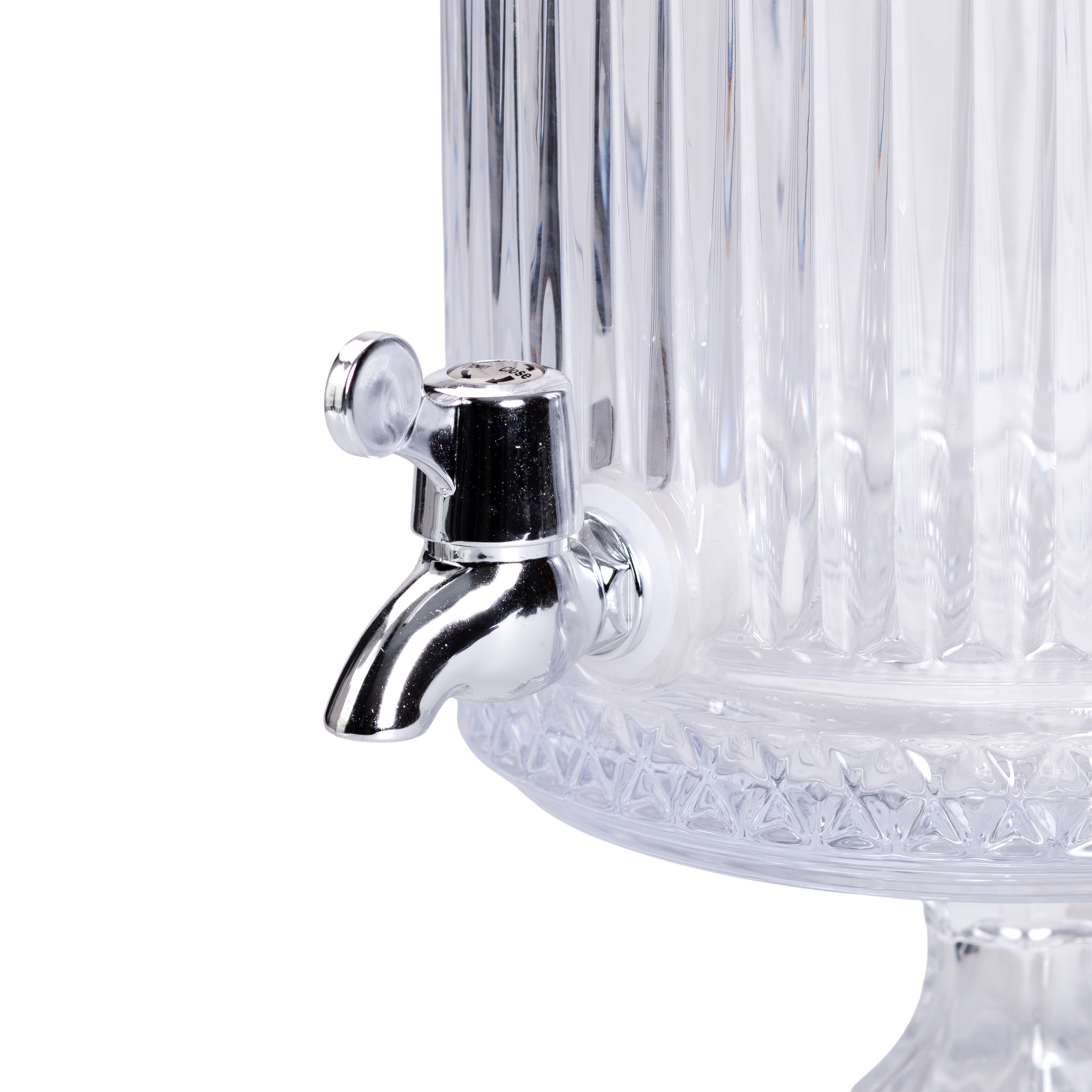 Лимонадниця скляна Vintage на 4.5 л на квадратній ніжці Лимонадниця скляна Vintage на 4.5 л на квадратній ніжці