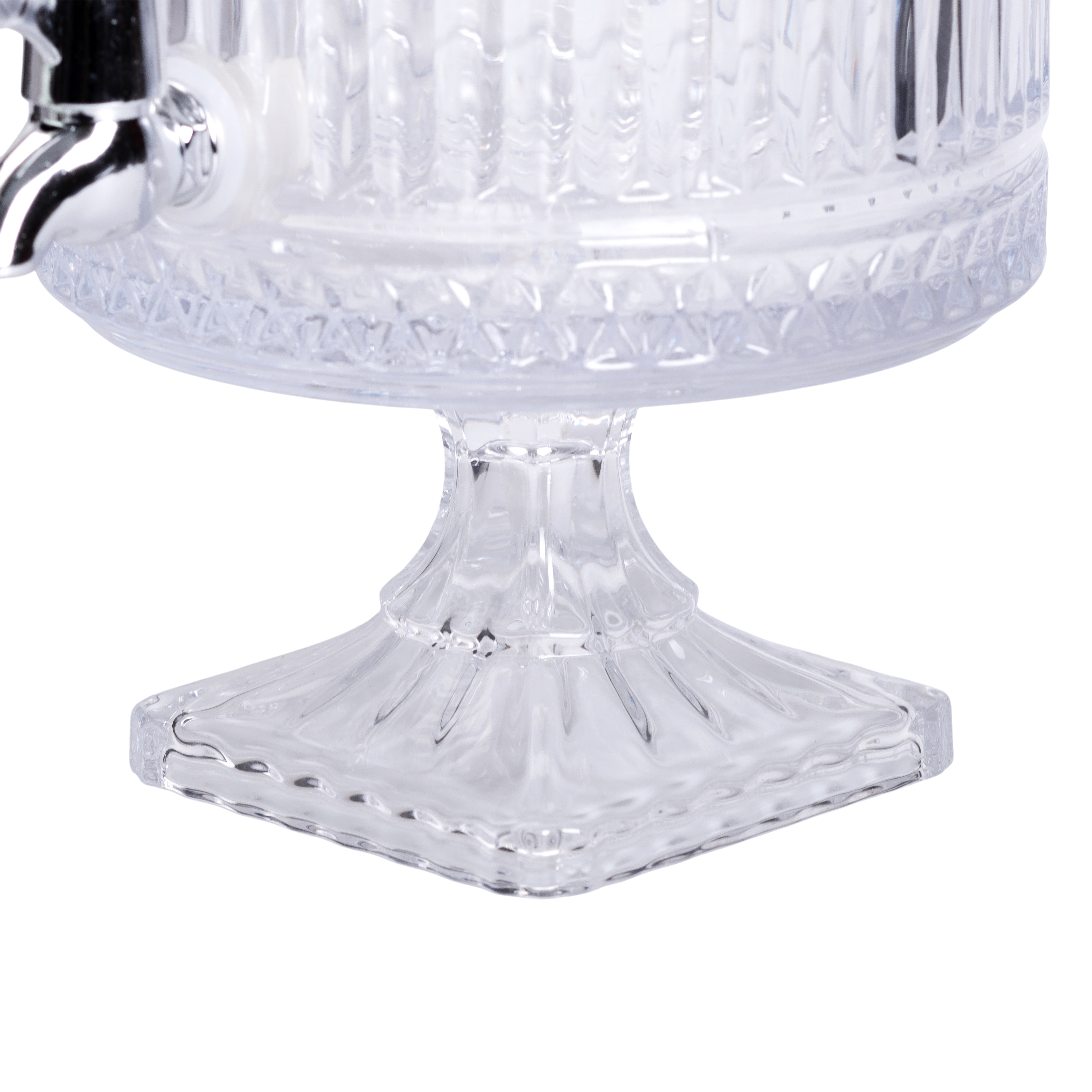 Лимонадниця скляна Vintage на 4.5 л на квадратній ніжці Лимонадниця скляна Vintage на 4.5 л на квадратній ніжці