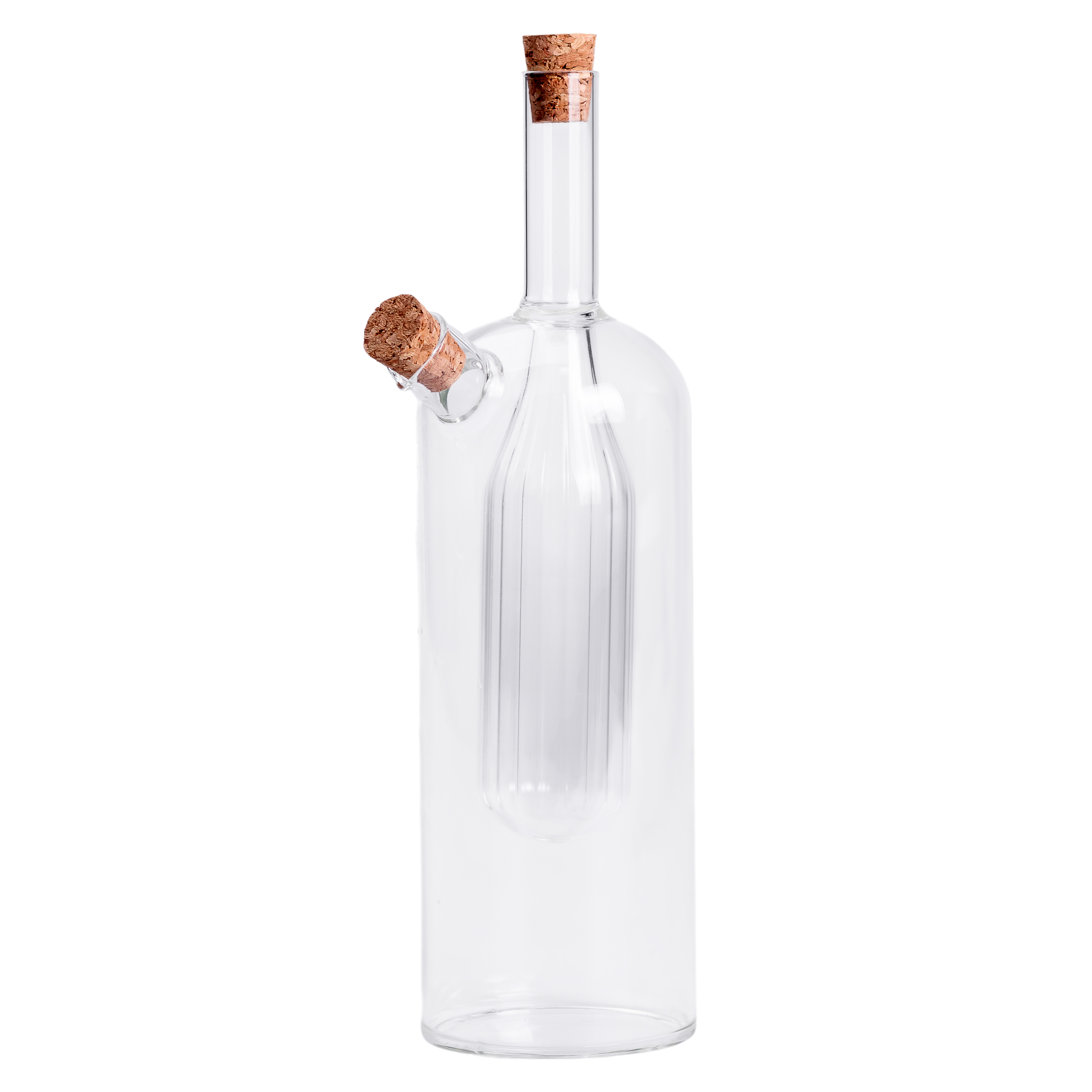 Пляшка для олії та оцту подвійна Paci 100/400 мл скляна Пляшка для олії та оцту подвійна Paci 100/400 мл скляна