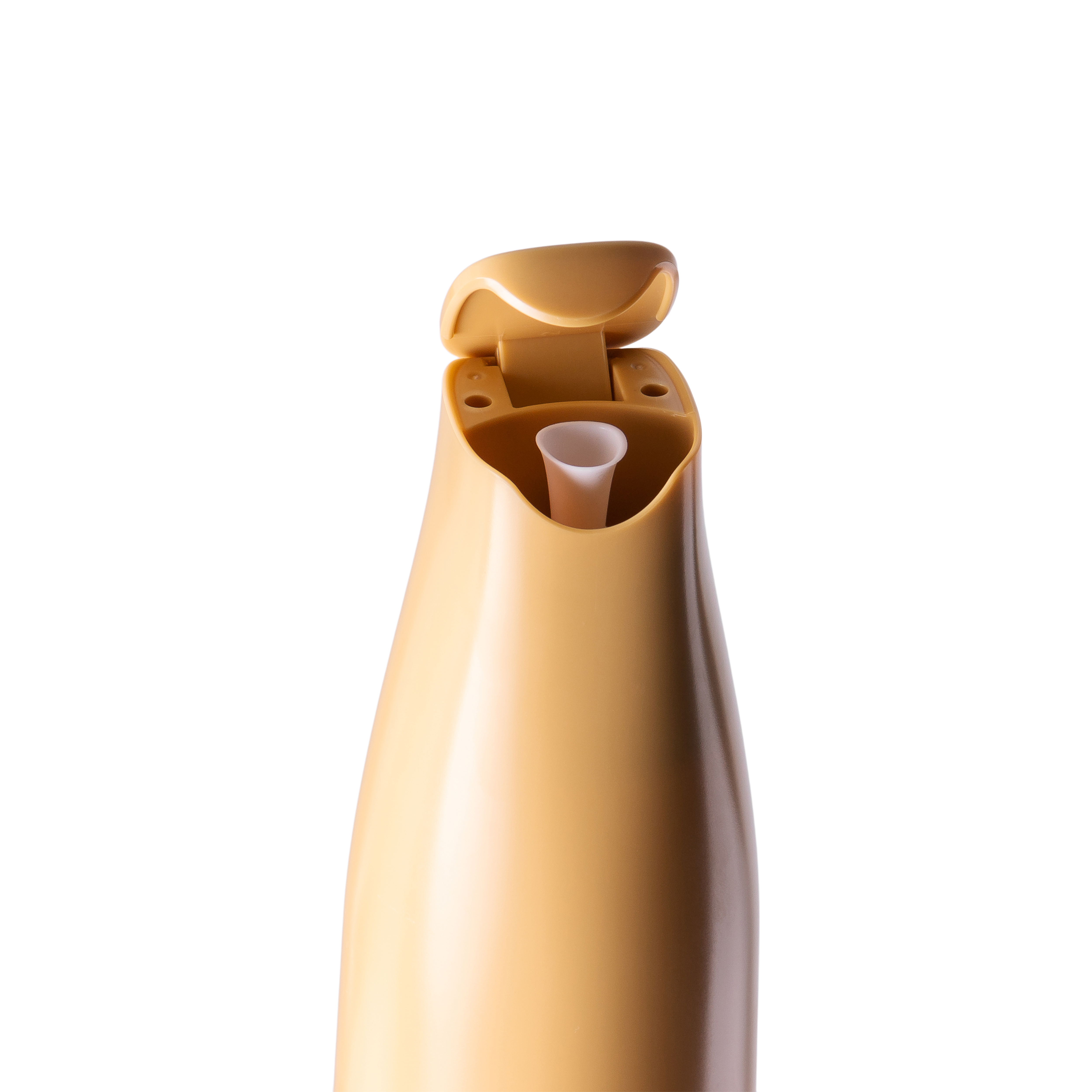 Бутылка для масла и уксуса 500 мл с гравитационной крышкой, желтый Бутылка для масла и уксуса 500 мл с гравитационной крышкой, желтый