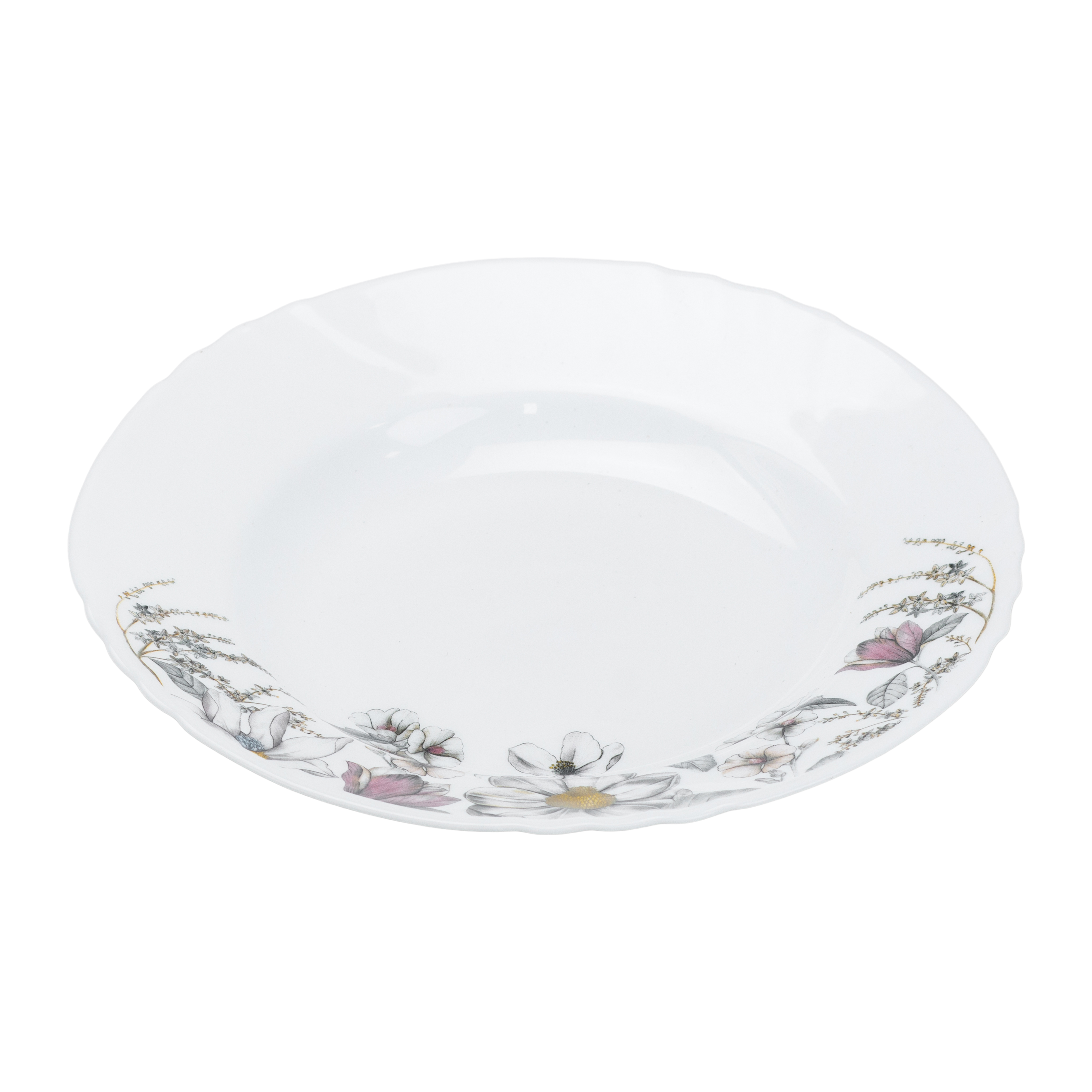 Столовий сервіз на 6 персон порцеляновий Chamomile