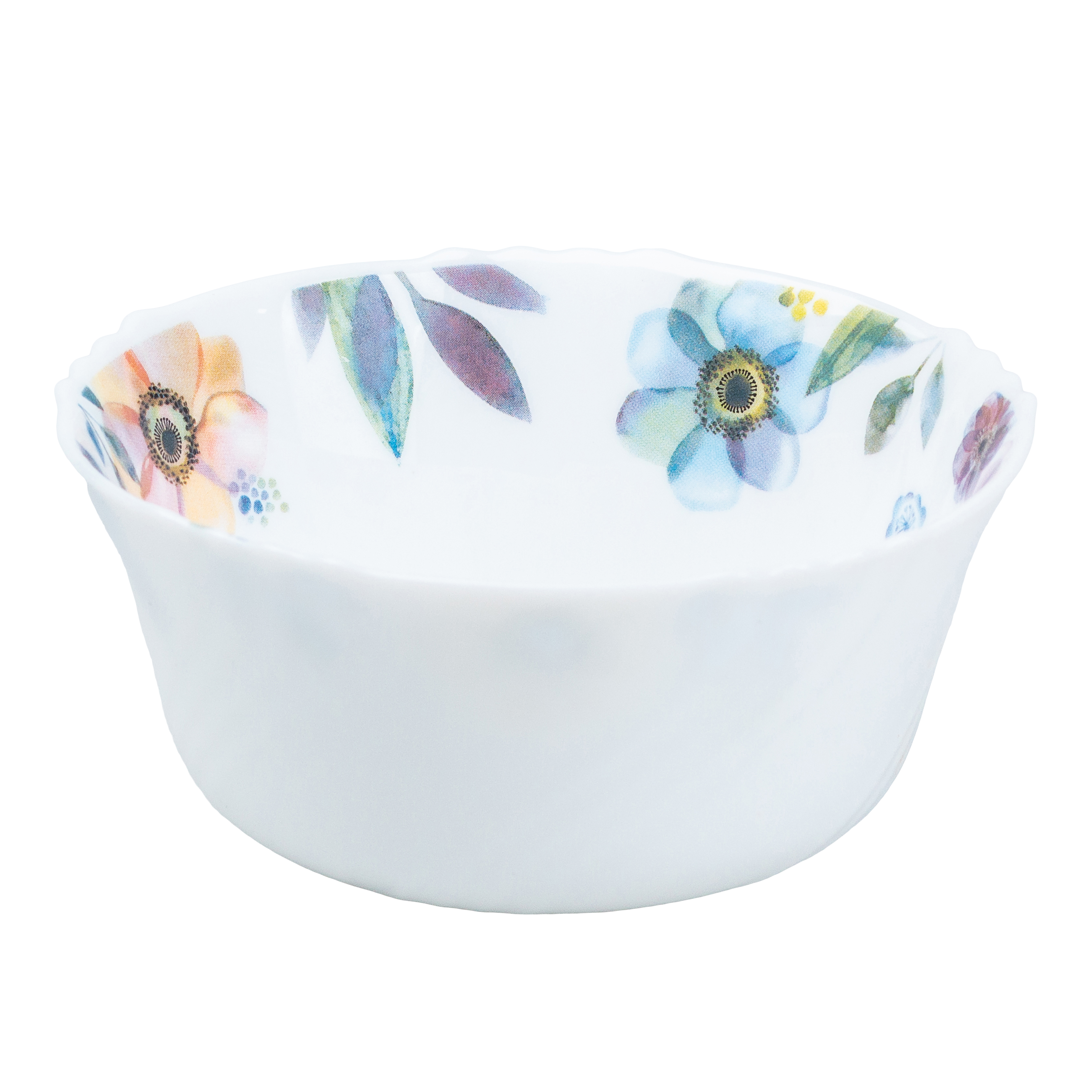 Столовий сервіз на 6 персон порцеляновий Meadow flowers, білий Столовий сервіз на 6 персон порцеляновий Meadow flowers, білий