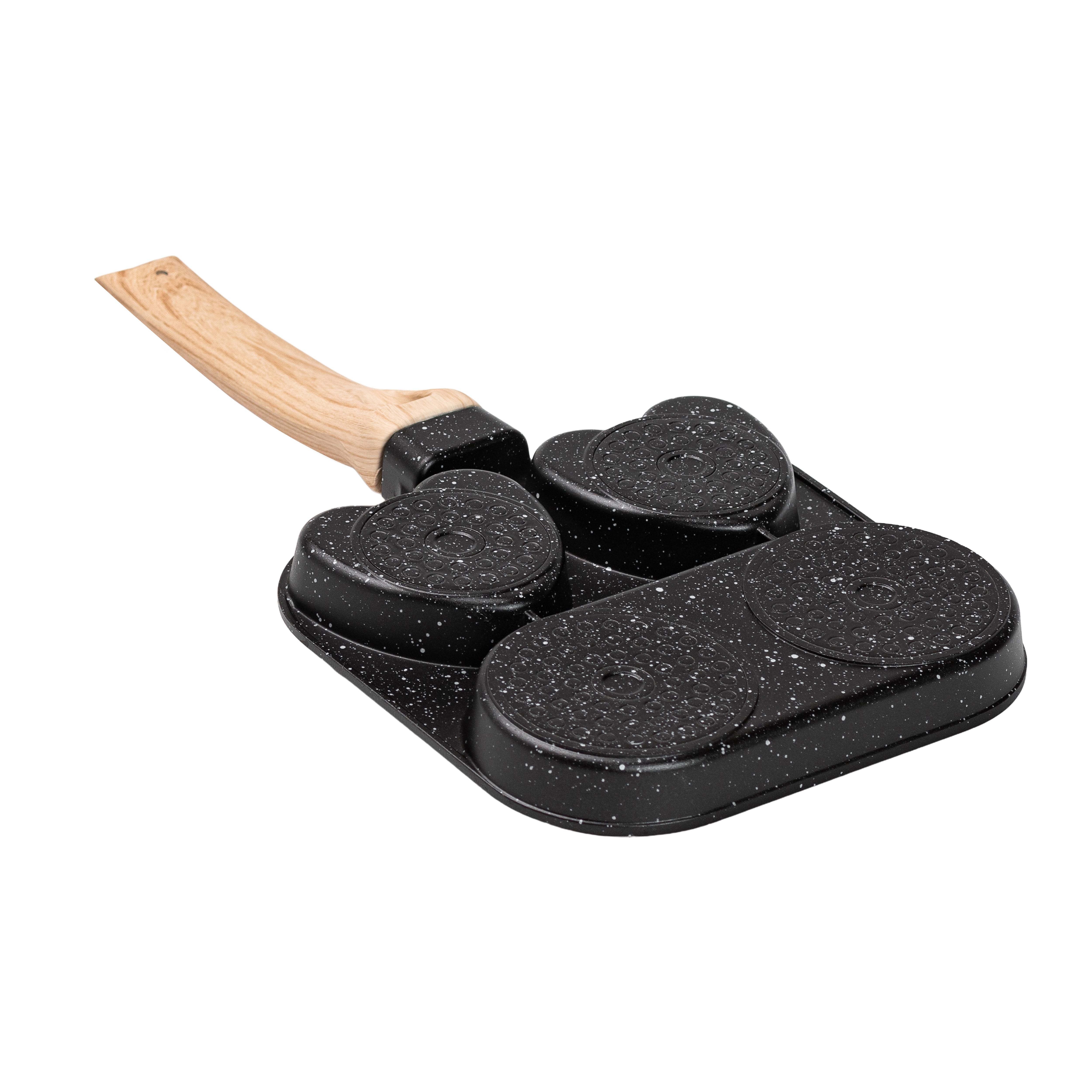 Сковорода для завтрака алюминиевая 18,3*18*2 см, черный Сковорода для завтрака алюминиевая 18,3*18*2 см, черный