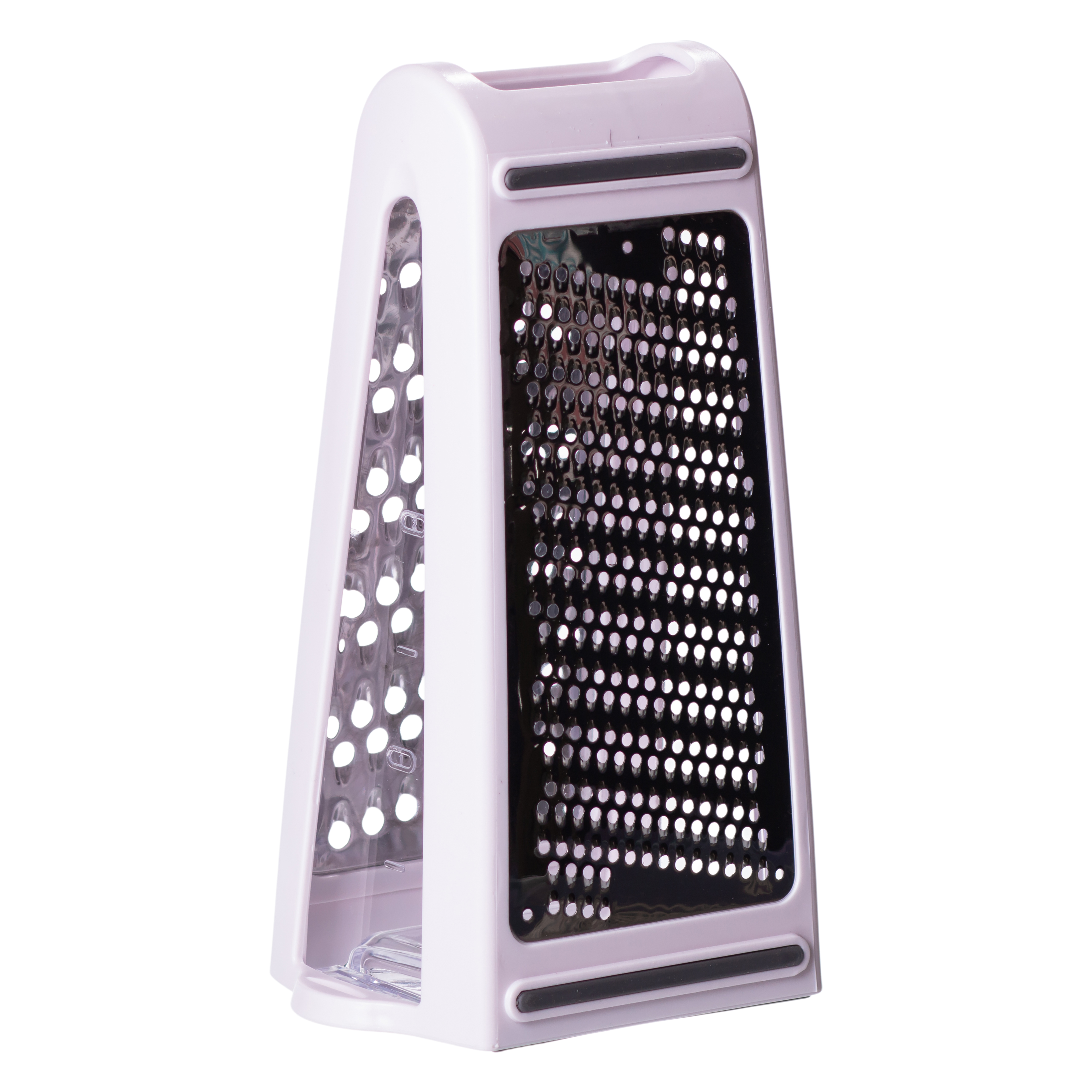 Терка двусторонняя с пластиковым контейнером 11*8*22 см, белый Терка двусторонняя с пластиковым контейнером 11*8*22 см, белый