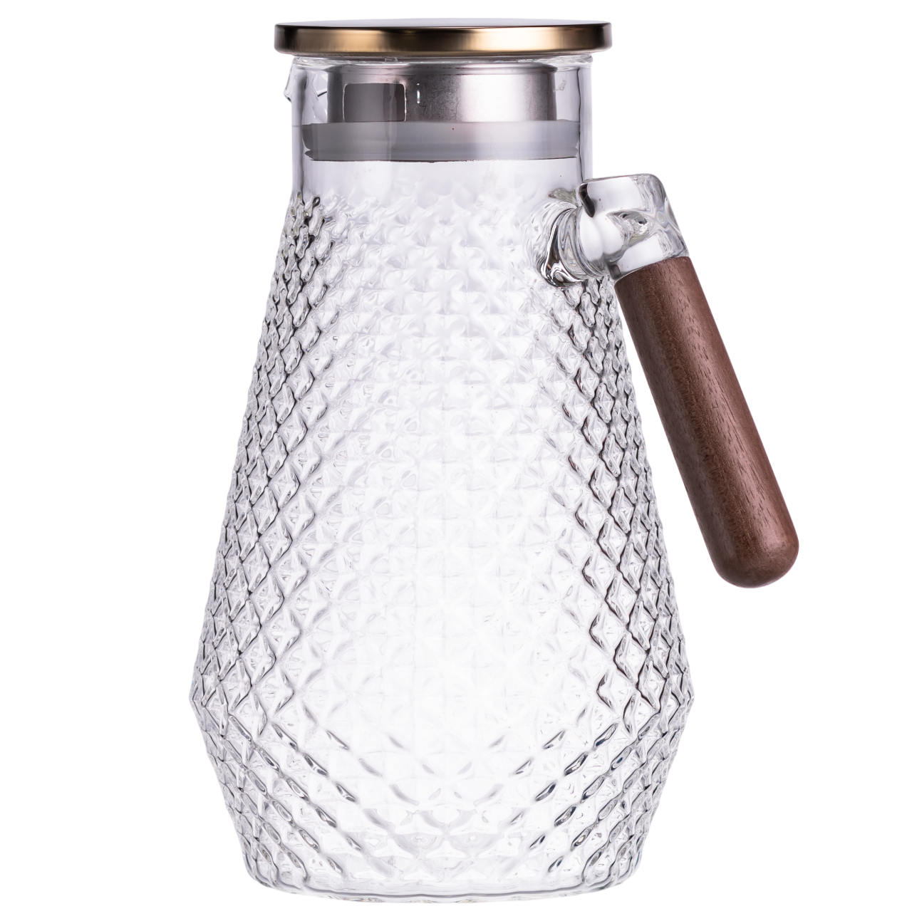 Чайник заварочный из боросиликатного стекла 2 л Чайник заварочный из боросиликатного стекла 2 л