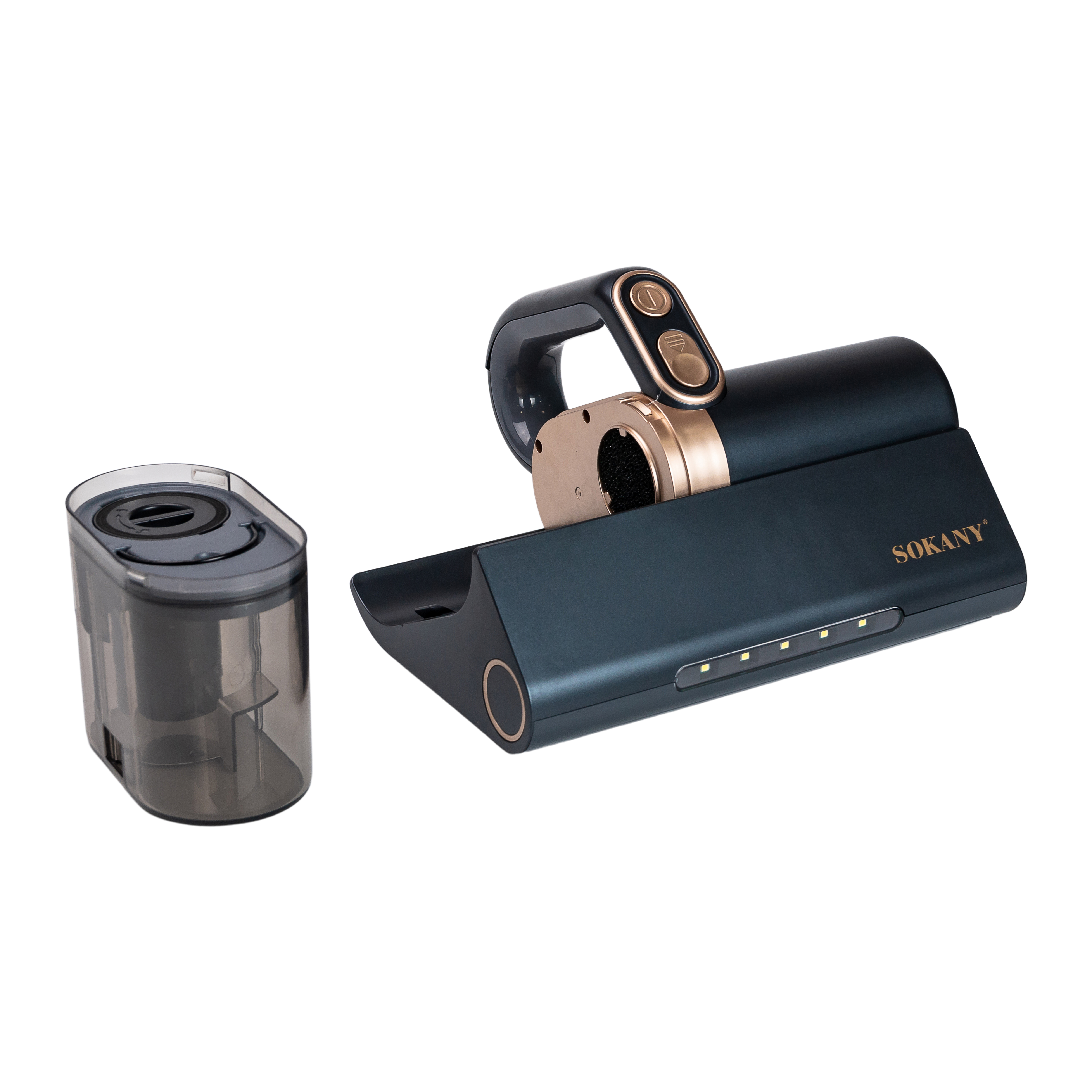 Ручной УФ-пылесос SOKANY SK-13032 для удаления пылевого клеща, серый Ручной УФ-пылесос SOKANY SK-13032 для удаления пылевого клеща, серый