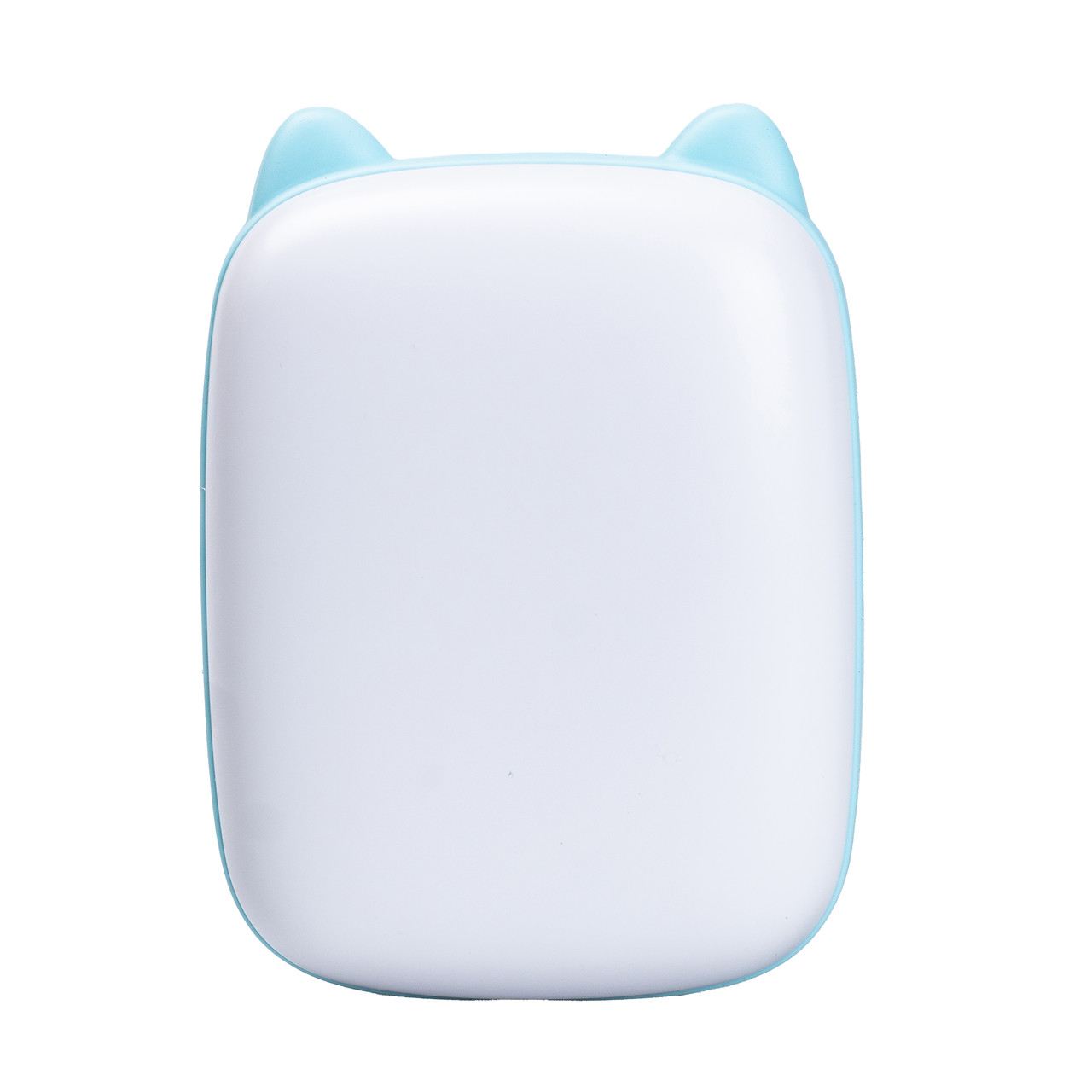 Детский мини-принтер портативный беспроводной с термопечатью, голубой